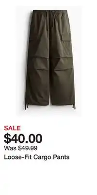 H&M Loose-Fit Cargo Pants offer