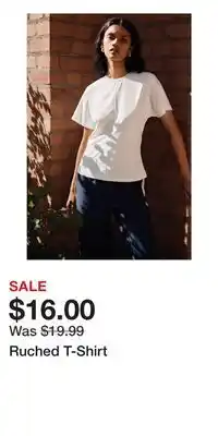 H&M Ruched T-Shirt offer