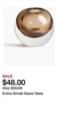 H&M Extra-Small Glass Vase offer