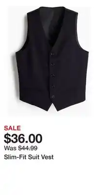 H&M Slim-Fit Suit Vest offer