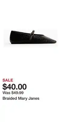 H&M Braided Mary Janes offer