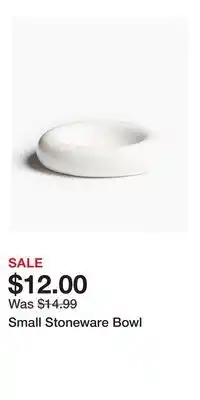 H&M Small Stoneware Bowl offer