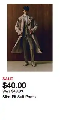 H&M Slim-Fit Suit Pants offer