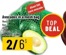 Mayrand Avocados in a mesh bag offer