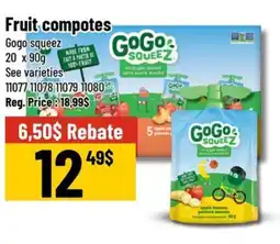 Mayrand Fruit compotes offer