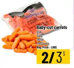 Mayrand Baby-cut carrots offer