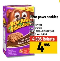 Mayrand Bear paws cookies offer