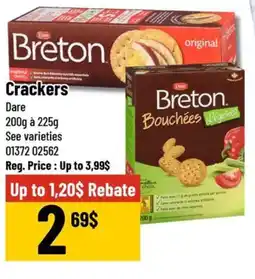 Mayrand Crackers dare offer