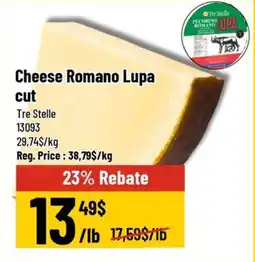 Mayrand Cheese Romano Lupa cut offer