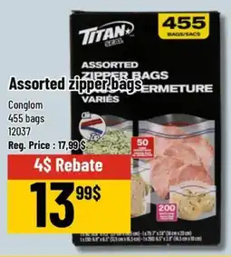 Mayrand Assorted zipper bags offer