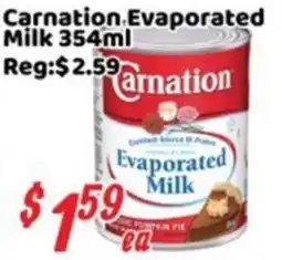 Nations Fresh Foods Carnation Evaporated Milk offer