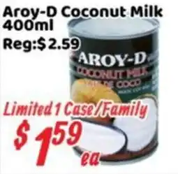 Nations Fresh Foods Aroy-D Coconut Milk offer
