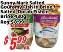Nations Fresh Foods Sunny Mark Salted Gouramy Fish In Brine Salted Dorab Fish In Brine offer