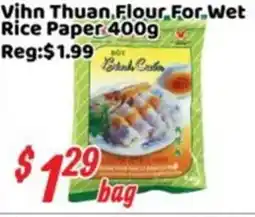 Nations Fresh Foods Vịhn thuan flour for wet rice paper offer