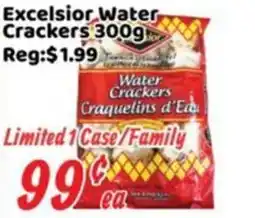 Nations Fresh Foods Excelsior Water Crackers offer