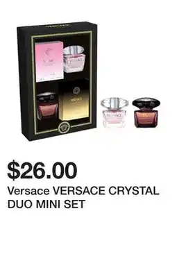 Sephora Versace VERSACE CRYSTAL DUO MINI SET offer