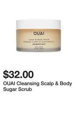 Sephora OUAI Cleansing Scalp & Body Sugar Scrub offer