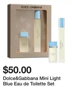 Sephora Dolce&Gabbana Mini Light Blue Eau de Toilette Set offer