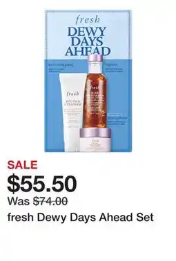 Sephora fresh Dewy Days Ahead Set offer