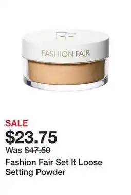 Sephora Fashion Fair Set It Loose Setting Powder offer