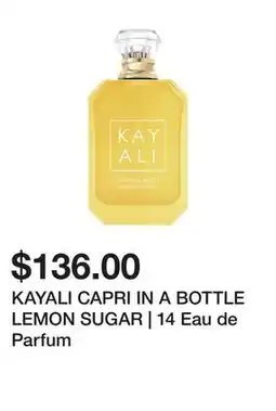 Sephora KAYALI CAPRI IN A BOTTLE LEMON SUGAR | 14 Eau de Parfum offer