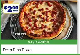 M & M Food Market Deep Dish Pepperoni Pizza offer