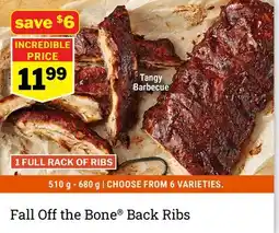 M & M Food Market Fall Off the Bone Back Ribs offer