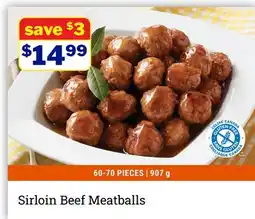 M & M Food Market Sirloin Beef Meatballs offer