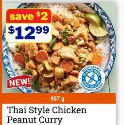 M & M Food Market Thai Style Chicken Peanut Curry offer