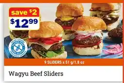 M & M Food Market Wagyu Beef Sliders offer