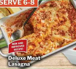M & M Food Market Deluxe Meat Lasagna offer