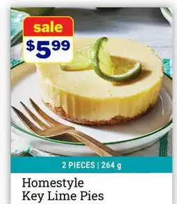 M & M Food Market Homestyle Key Lime Pies offer