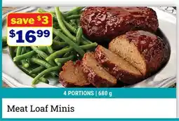 M & M Food Market Meat Loaf Minis offer