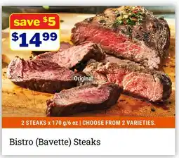 M & M Food Market Bistro (Bavette) Steaks Original offer
