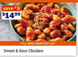 M & M Food Market Sweet & Sour Chicken offer