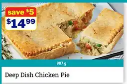 M & M Food Market Deep Dish Chicken Pie offer