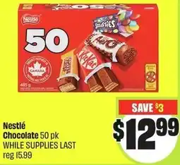 FreshCo Nestlé Chocolate offer