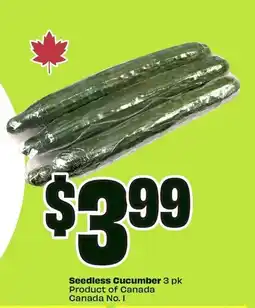 FreshCo Seedless Cucumber offer