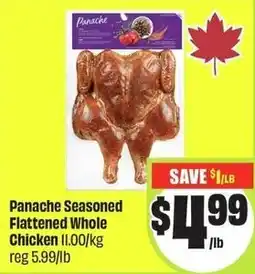 FreshCo Panache seasoned flattened whole chicken offer