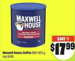 FreshCo Maxwell house coffee offer