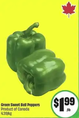 FreshCo Green Sweet Bell Peppers offer