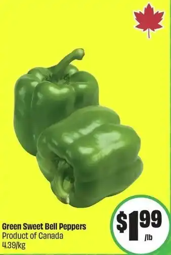 FreshCo Green Sweet Bell Peppers offer