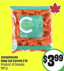 FreshCo Compliments Baby Cut Carrots offer