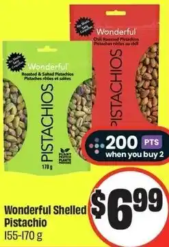 FreshCo Wonderful Shelled Pistachio offer