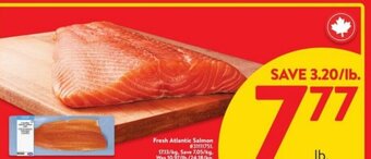 Walmart Fresh atlantic salmon offer