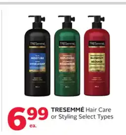 Rexall TRESEMMÉ Hair Care or Styling offer
