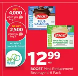 Rexall BOOST Meal Replacement Beverage offer