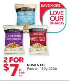 Rexall NOSH & CO. Popcorn offer