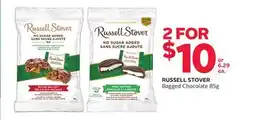 Rexall RUSSELL STOVER Bagged Chocolate offer