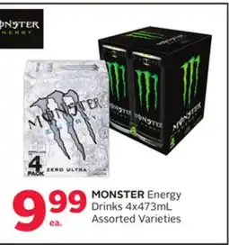 Rexall MONSTER Energy Drinks offer